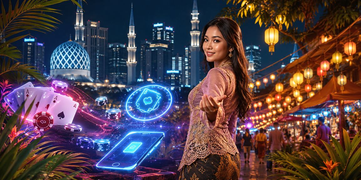 Pemain poker Selangor menikmati permainan meja dalam talian dengan suasana kasino